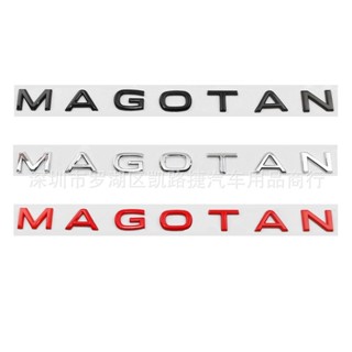 สติกเกอร์โลโก้ตัวอักษร Volkswagen MAGOTAN สําหรับติดตกแต่งรถยนต์