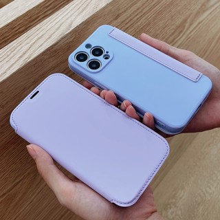 เคสโทรศัพท์หนัง ซิลิโคนนิ่ม ฝาพับ พร้อมช่องใส่บัตร หรูหรา สําหรับ iPhone 13 Pro Max 13Mini 14 Plus