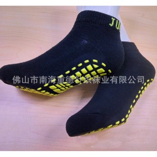 Trampoline socks pvc rubber bottom anti-slip yoga socks child &amp; men women socks Clearance sale