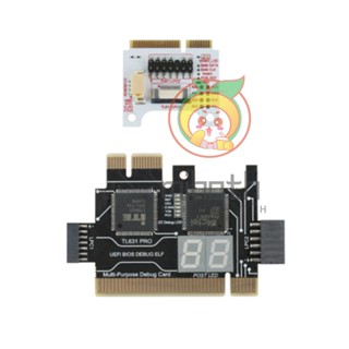 เครื่องวิเคราะห์วิเคราะห์การ์ดเมนบอร์ด PCI-E Mini LPC สําหรับแล็ปท็อป PCI