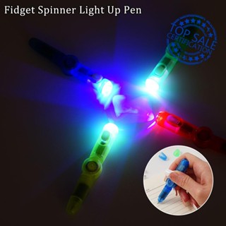 ของเล่นปากกา Fidget Spinning Light Up Pen Sensory Fidget สําหรับเด็ก O3F6