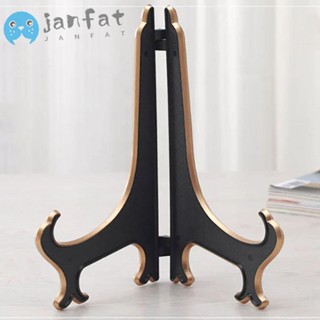 Janfat ที่วางจานพอร์ซเลน แบบหนา ทนทาน พับได้ สําหรับตกแต่งบ้าน