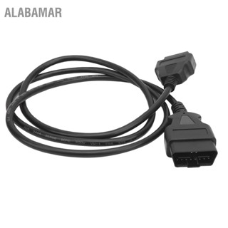 ALABAMAR 1.5m/4.9ft OBD2 สายต่อสายวินิจฉัย 16Pin ถึง Auto Parts DC 12V