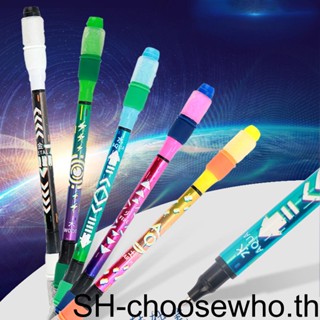 【Choo】ปากกาลูกลื่น V 7 0 20 4 ซม. หมุนได้ 1 2 3 เครื่องเขียน สุ่มสี