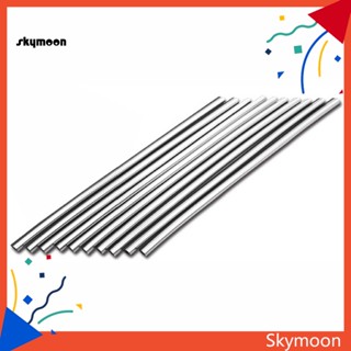 Skym* แถบ PVC น้ําหนักเบา ป้องกันรอยขีดข่วน สําหรับตกแต่งช่องแอร์รถยนต์ 10 ชิ้น ต่อชุด