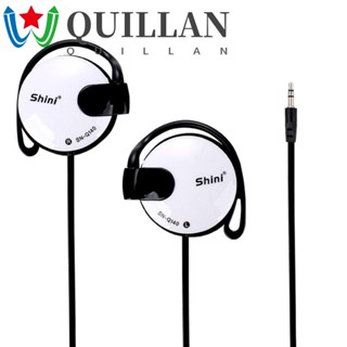 Quillan หูฟังสเตอริโอ 3.5 มม. หลายสี สําหรับเล่นกีฬา