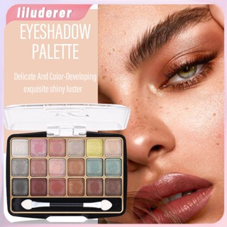 Baolishi 18 Color Eye Shadow Plate High Pearlescent Color Eye Shadow Plate อายแชโดว์ยุโรปและอเมริกา HO