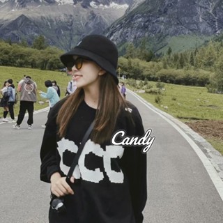 Candy Kids  เสื้อผ้าผู้ญิง แขนยาว เสื้อฮู้ด คลุมหญิง สไตล์เกาหลี แฟชั่น  ทันสมัย รุ่นใหม่ สวย fashion A98J26I 36Z230909