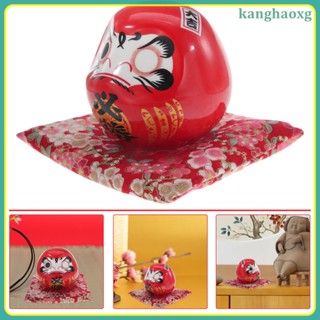 ฟิกเกอร์เซรามิค Daruma Fortune Dharma Egg สไตล์ญี่ปุ่น สําหรับตกแต่งบ้าน