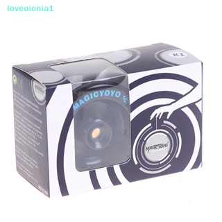 Loveoionia1 Yoyo ของเล่นเด็ก โยโย่อลูมิเนียมอัลลอยด์ K1 Spin