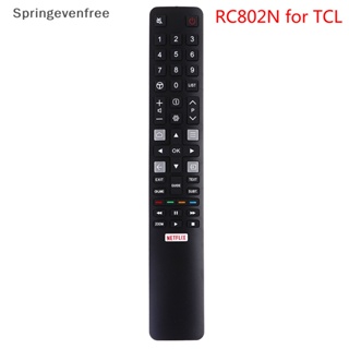 Spef รีโมตคอนโทรล RC802N YUI1 สําหรับสมาร์ททีวี TCL U43P6046 U49P6046 U55P6046 FE