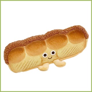 กระเป๋าดินสอจําลอง แบบพกพา ลาย Hotdog Bread Kawaii yunkth