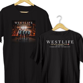 เสื้อยืด พิมพ์ลาย WESTLIFE The Wild Dreams Tour All The Hits ICE BSD - BANDUNG