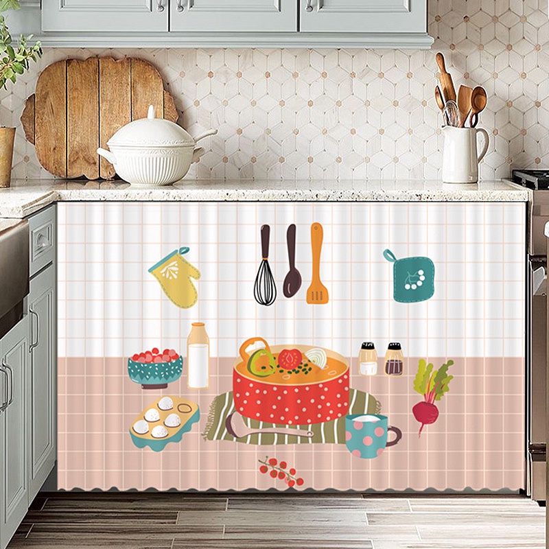 แนะนำ ผ้าม่าน ผ้าม่านสั้น กันฝุ่น คุณภาพสูง เหมาะสำหรับอ่างล้างจาน และประตู ราคาพิเศษ มีเก็บเงินปลายทาง