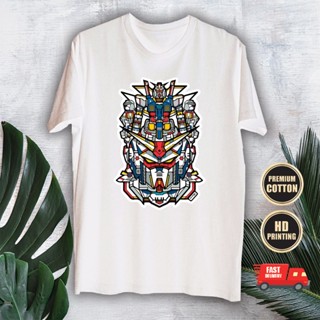 Gundam Men T-shirt Casual Premium Cotton Graphic Tshirt 18_03