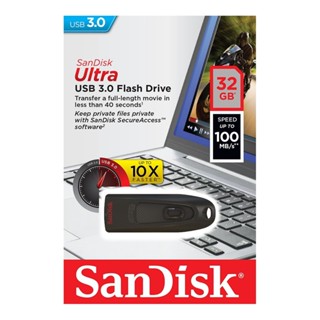 อุปกรณ์จัดเก็บข้อมูล SANDISK CZ48/032GBSANDISK FLASH DRIVE CZ48/32GB USB 3.0