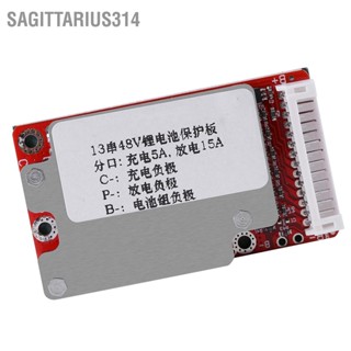 Sagittarius314 Li ion โพลิเมอร์แบตเตอรี่บอร์ดป้องกัน BMS สำหรับ 13S 48V/54.6V แบตเตอรี่