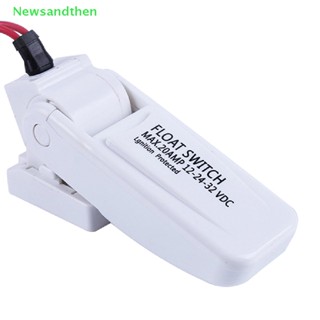 Newsandthen 12V 1100GPH ปั๊มท้องเรืออัตโนมัติ ปั๊มใต้น้ํา สวิตช์ลอยน้ําเรือ U7W6 ดี