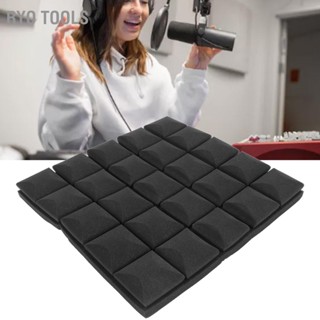 Ryo Tools แผงอะคูสติกความหนาแน่นสูง PU Sound Dampening Foam Panel สำหรับสตูดิโอบันทึกเสียง