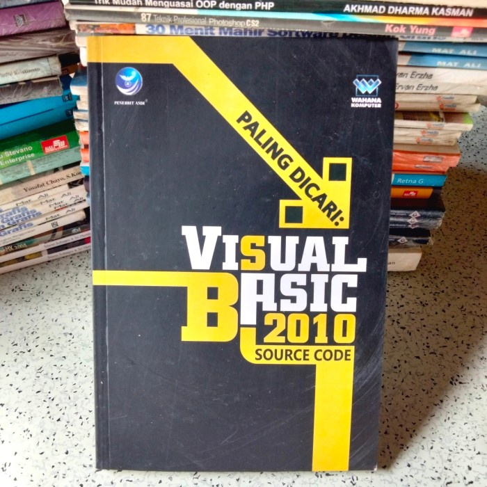 หนังสือคอมพิวเตอร์การเขียนโปรแกรม ต้องการมากที่สุด: VISUAL BASIC 2010 Source Code