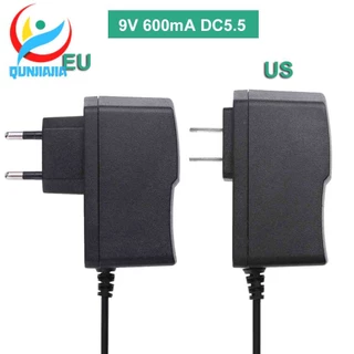 อะแดปเตอร์ชาร์จไฟ 9V 600mA สําหรับ TP-LINK T090060 เราเตอร์ 450M 300M (US &amp; ปลั๊ก EU