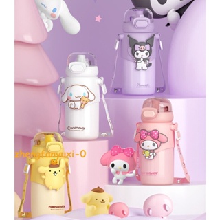 ขวดน้ําสุญญากาศ ลาย Cinnamoroll My Melody Kuromi ขนาด 460 มล. เหมาะกับของขวัญ สําหรับเด็ก