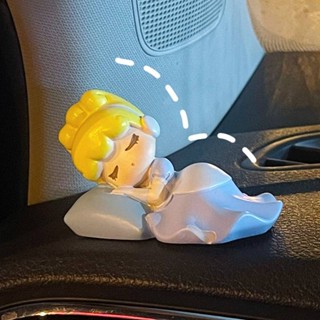 Disney Lying Car Decoration Cute Car Center Console Car Window Co-Pilot Decoration Car Interior Supplies Complete Collection zX5c