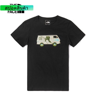 TOP CTUU street THE NORTH FACE M S/S VAN LIFE TEE - AP -TNF BLACK เสื้อยืดแขนสั้น ผ้าฝ้ายแท้