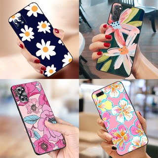 เคสโทรศัพท์มือถือแบบนิ่ม TPU ลายการ์ตูนดอกไม้น่ารัก BS8 สําหรับ Oppo A78 A56s A58X A55 4G A16K A16e A1 A1x Reno8 T 5G Find X6 Pro