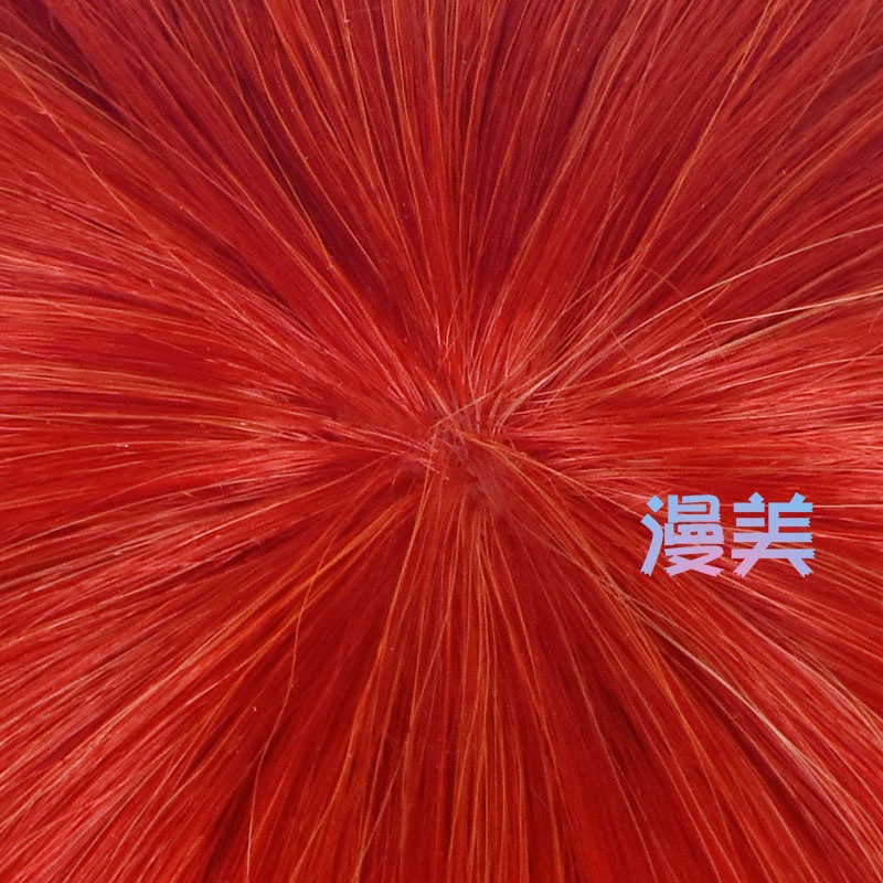 【Manmei】Honkai: Star Rail Himeko Cosplay Wig 66cm Long Red Curly Heat Resistant Synthetic Wigs ราคา ถูกที่สุด ดีลบีเคเค แกลเลอรีภาพที่ 5