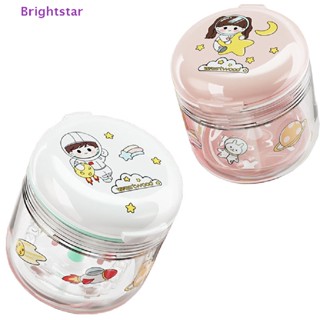 Brightstar เคสป้องกันฟันปลอม แบบพกพา พร้อมกระจก