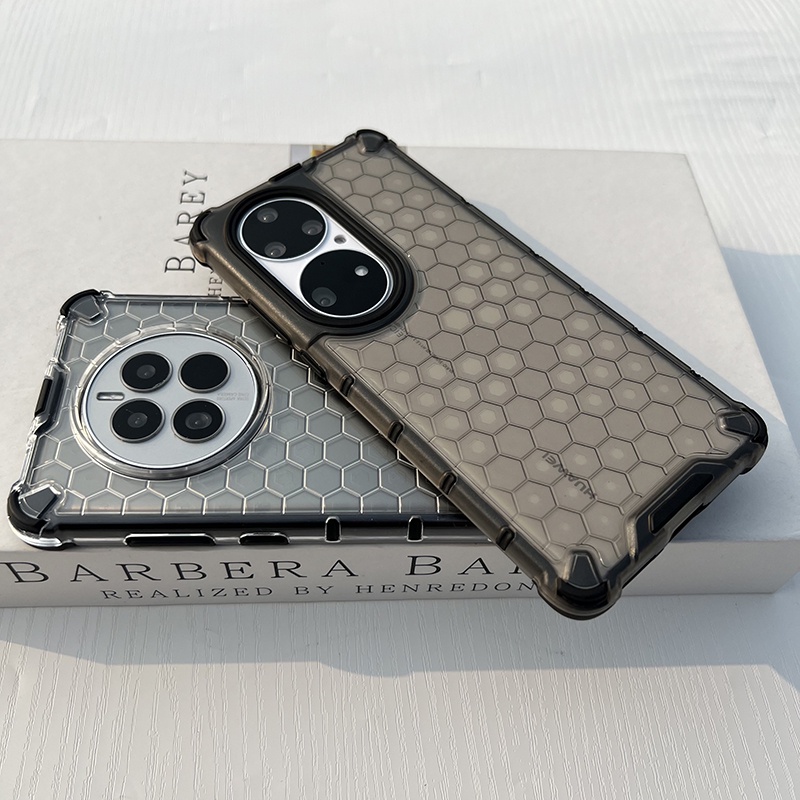 เคสโทรศัพท์มือถือแบบแข็ง กันกระแทก ลายรังผึ้ง 3D สําหรับ Huawei P50 P50Pro P50E P40 P40Pro P30Pro Ma