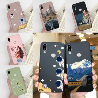 เคสโทรศัพท์มือถือ ซิลิโคนนิ่ม ผิวด้าน ลายการ์ตูนนักบินอวกาศน่ารัก คุณภาพสูง สําหรับ Samsung Galaxy A10s M01s A 10s M 01s