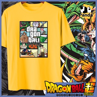 【ใหม่】DRAGON BALL pattern Cartoon Unisex T-shirt #FreeShippingShopee #COD