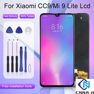 หน้าจอสัมผัสดิจิทัล lcd 6.39 นิ้ว Mi 9 lite สําหรับ Xiaomi CC9 Mi A3 lite ส่งฟรี