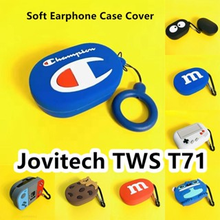 【imamura】เคสหูฟัง แบบนิ่ม ลายการ์ตูน สําหรับ Jovitech TWS T71 Jovitech TWS T71