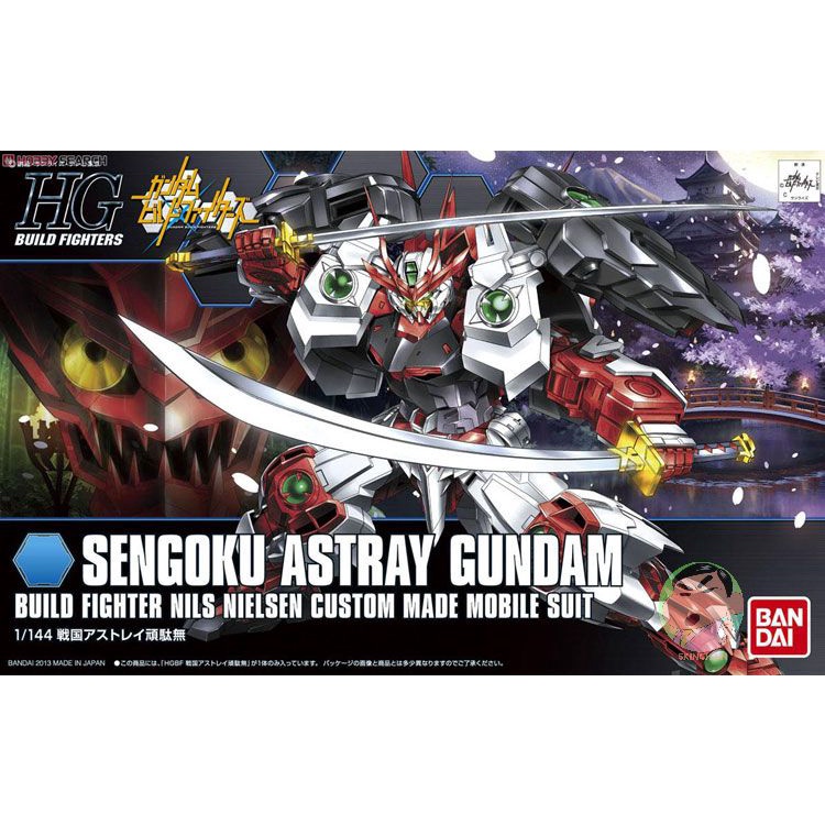 BANDAI Gundam HGBF 007 1/144 Sengoku Astray Gundam รุ่นประกอบ ของเล่นโมเดล