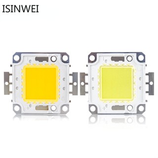 โมดูลชิปไฟสปอตไลท์ Led COB 10W 20W 30W 50W 100W สีขาวอบอุ่น สําหรับฟลัดไลท์