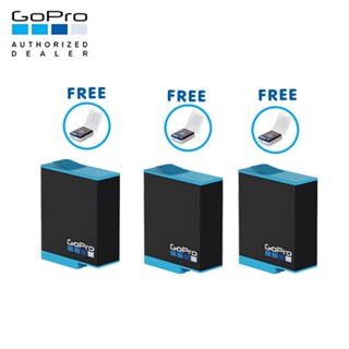 GoPro 10 / 9 GoPro Battery x 3 ของโกโปรแท้ ประกันศูนย์ 1 ปี