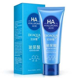 Poquanya Hyaluronic Acid คลีนเซอร์ทําความสะอาดผิวหน้า ให้ความชุ่มชื้น อ่อนโยน สําหรับรถยนต์