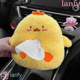 LANFY Soft Car Tissue Holder Interior Accessories Paper Towel Holder Tissue Box Napkin Paper Towel Case Stowing Tidying Creative Tissue Box Covers Cartoon Monkey Cartoon Napkin Holder