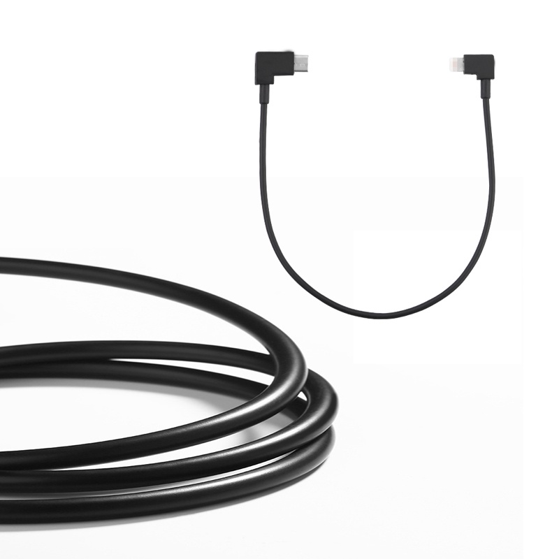 สายเคเบิลเชื่อมต่อข้อมูล Type-C เป็น Micro-USB IOS ขนาด 30 ซม. สําหรับ DJI Pocket 2 เป็นสายแปลงโทรศัพท์ OTG