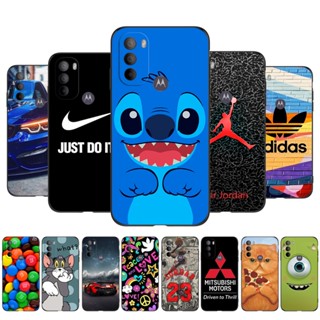 เคสโทรศัพท์ซิลิโคน Tpu แบบนิ่ม ลาย Stitch สีดํา สําหรับ Motorola Moto G31 Moto G31 MotoG31