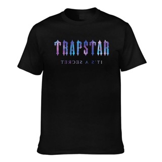 GILDAN เสื้อยืด ผ้าฝ้าย พิมพ์ลาย Trapstar London Nebula คุณภาพดี