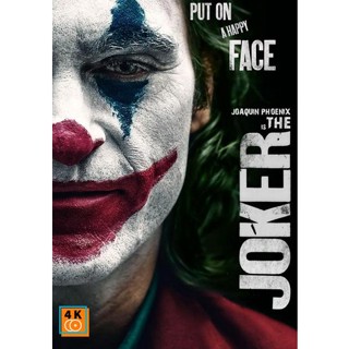 หนัง DVD ออก ใหม่ Joker (2019) โจ๊กเกอร์ (เสียง ไทย/อังกฤษ ซับ ไทย/อังกฤษ) DVD ดีวีดี หนังใหม่