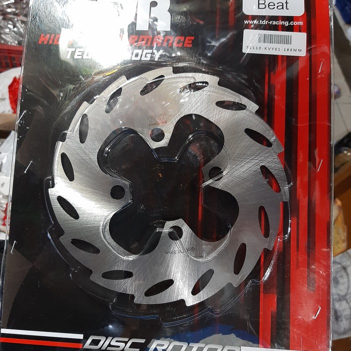 จานหน้า จานเบรค mio beat TDR Racing