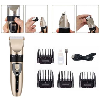 Pet Hair Clipper Grooming Kit Animal Pet Shaver Cat Dog Hair Trimmer Clipper Shaver Set