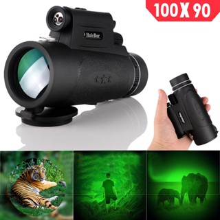 Outdoor Day&amp;Night Vision 100x90 Optical Monocular Hunting Hiking Telescope NEW