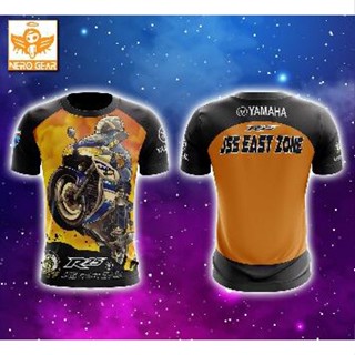 [พร้อมส่ง] เสื้อยืด ผ้าไมโครไฟเบอร์ พิมพ์ลาย AIPEILEI Baju YAMAHA RETRO VINTAGE KONVOI Baju สําหรับรถจักรยานยนต์