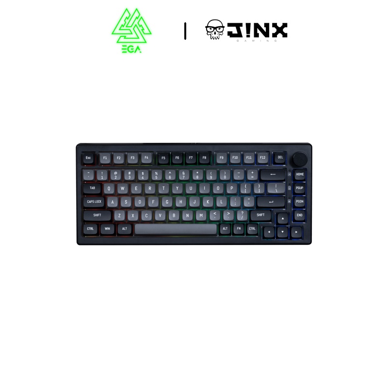 EGA SARU KX-75 Custom Keyboard คีย์บอร์ดไร้สายภาษาอังกฤษ - ประกันศูนย์ 1 ปี